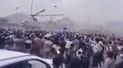 ما صحة الفيديو المتداول  حول تحطم مروحية كان على متنها أحد قيادات الصف الأول للحوثيين؟