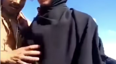 ما حقيقة فيديو القبض على مسلح متنكر بزي نسائي في يافع؟