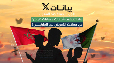 بيانات إكس (ج1) | حملة ضد المغرب.. ماذا تكشف شبكات حسابات &#8220;تويتر&#8221; عن حملات التحريض بين الجارتين؟