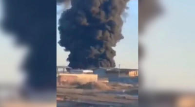 حقيقة فيديو الهجوم على قاعدة أمريكية في قطر: يعود لحريق صناعي في إيران