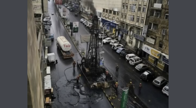 صورة زائفة وخبر ساخر لبئر نفط في تعز!
