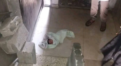 لا صحة للصورة المتداولة لطفل رضيع في صنعاء