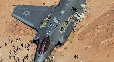 صورة مولدة بالذكاء الاصطناعي يعاد نشرها على أنها حقيقة لمقاتلة F35 أسقطتها الدفاعات الجوية الإيرانية