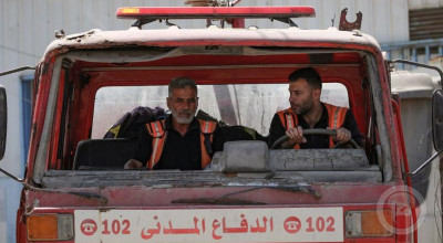 لا صحة لما يتم تداوله حول تبليغ طواقم الدفاع المدني الاستعداد لدخول مخيم جنين