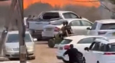 فيديو لحريق في سهل إسكال يُتداول على أنه حريق في منازل المستوطنين بالقدس المحتلة