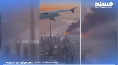 فيديو حريق قرب برج خليفة مُولَّد بالذكاء الاصطناعي وليس حقيقيًا