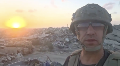 انتشار فيديو لجندي في بيت حانون مع الادعاء أنه في جنوب لبنان