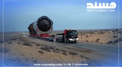 الفيديو المتداول ليس لصاروخ إيراني بل لمعدات محطة غاز