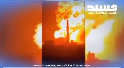 مقطع الحريق المتداول لا يعود لقصف استهدف صنعاء، بل يعود لانفجار مقطورة غاز