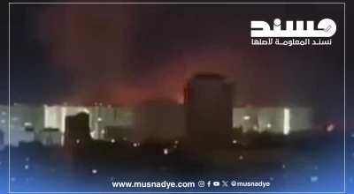 الفيديو لقصف إيراني في الرياض وليس لاستهداف وفد عسكري مصري في مطار جدة