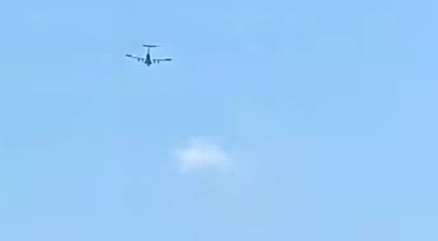 فيديو خارج سياقه يُستخدم للادعاء بإقلاع طائرة شحن عسكرية سعودية من مطار عدن قبل استهدافه مؤخرًا.