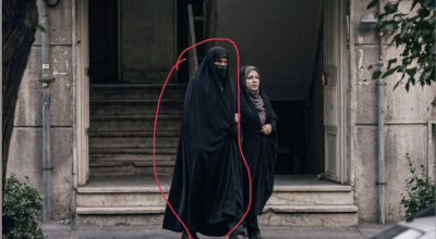 الصورة المتداولة لـ “زلم الشرع” بزي نسائي تعود لمسؤول إيراني في طهران