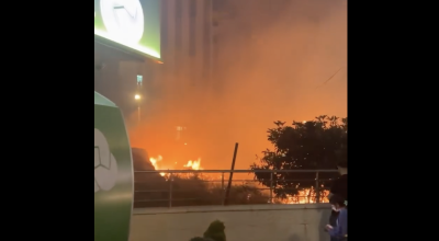 No truth to news of fire broking out due to rocket fragments falling in Al-Bireh