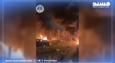 فيديو قديم لقصف على تل أبيب وليس حديث