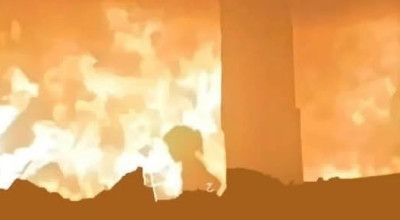 Girl who appeared amidst flames is Hanin Al-Wadiya, not Ward Al-Sheikh Khalil