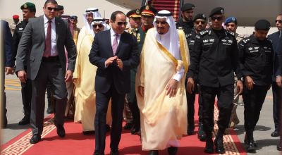 حقيقة صور استقبال الملك سلمان للرئيس السيسي في 2022