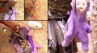 صورة الدمية المتفجرة ليست من قطاع غزة