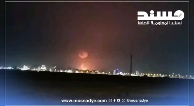 انفجار قديم لمحطة غاز في عدن وليس استهداف شاحنة تهرّب أسلحة للانتقالي؟