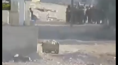 انتشار فيديو قديم من سوريا مع الادعاء أنه استهداف لجيش الاحتلال