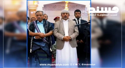 المقطع المتداول لعيدروس الزبيدي أثناء صلاة العيد قديم ويعود الى العام 2024