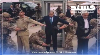 صورة مولدة بالذكاء الاصطناعي وليست لتفتيش رئيس وزراء باكستان من قبل جنود أمريكيين في باكستان