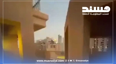 الفيديو لصواريخ إيرانية على دبي وليس في الرياض