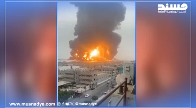 فيديو مضلل وليس لقصف استهدف السعودية