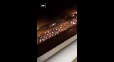  انتشار فيديو قديم لنزوح مواطنين في طهران 