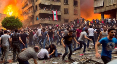 صورة غير حقيقية لا علاقة لها بانفجار أجهزة الكترونية اليوم في لبنان