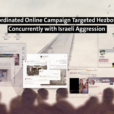 Coordinated Online Campaign Targeted Hezbollah Concurrently with Israeli Aggression