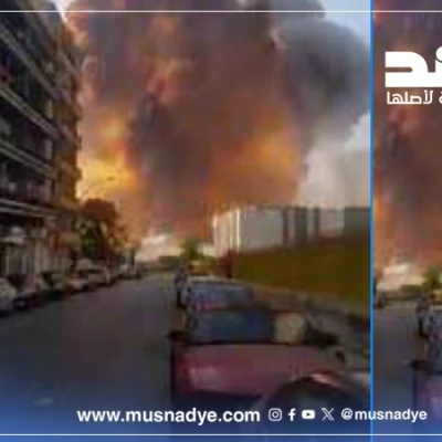 الفيديو في لينان وليس قصفا صاروخيا على مطار جدة