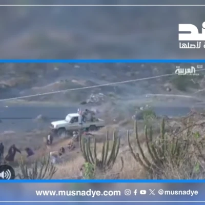 الفيديو قديم ولا يعود لمعارك حديثة في الضالع بل يوثق معارك في منطقة الفاخر عام 2019