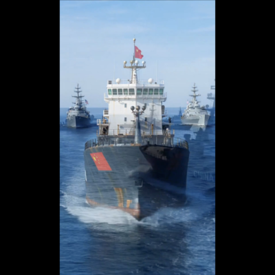 فيديو عبور ناقلة النفط الصينية لمضيق هرمز.. مولد بالذكاء الاصطناعي