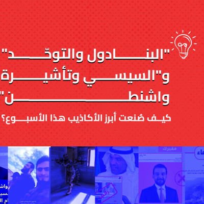 "البنادول والتوحّد" و"السيسي وتأشيرة واشنطن".. كيف صُنعت أبرز الأكاذيب هذا الأسبوع؟