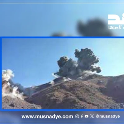 فيديو مضلل وقديم وليس لقصف الطيران اليمني حديثًا لمواقع الحوثيين في مأرب والجوف