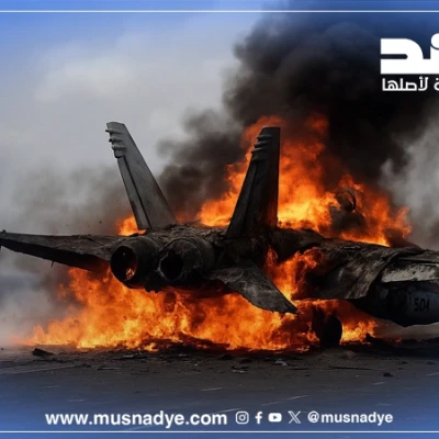 الصورة المتداولة تصميم ذكاء اصطناعي وليس طائرة F-18