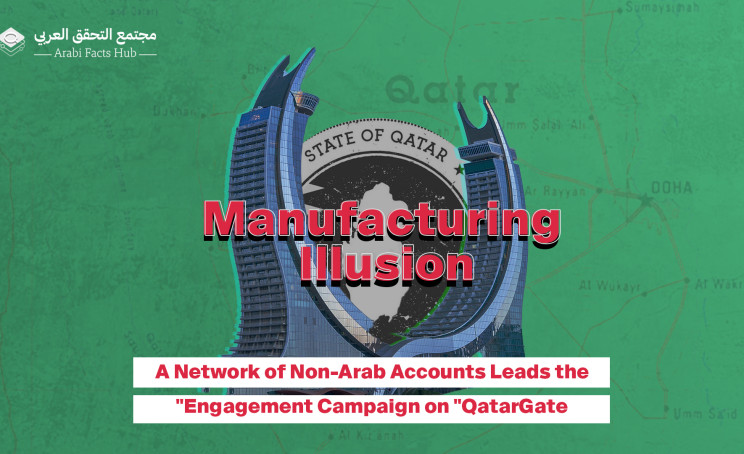 Manufacturing Illusion: A Network of Non-Arab Accounts Leads the Engagement Campaign on "QatarGate"
