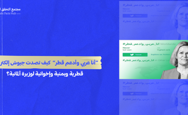 “أنا عربي وأدعم قطر” كيف تصدت جيوش إلكترونية قطرية ويمنية وإخوانية لوزيرة ألمانية؟