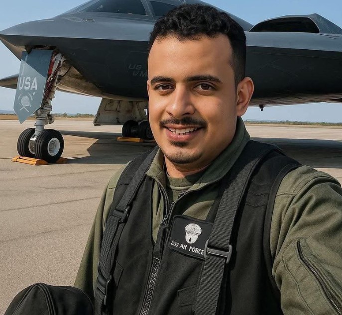 الصورة المتداولة للطيار اليمني الأمريكي مولدة بالذكاء الاصطناعي والخبر غير صحيح