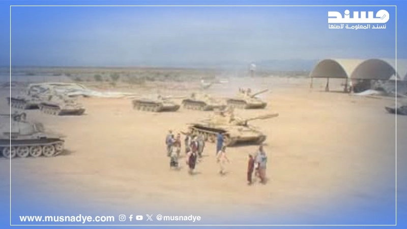 صورة قديمة ولا علاقة لها بوصول قوات أمريكية إلى قاعدة العند