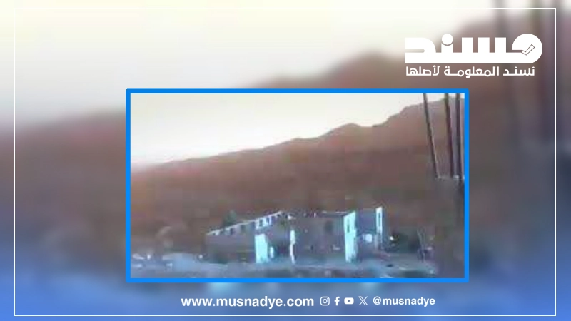 الفيديو المتداول على أنه يوثق تفجير منزل حمد بن فدغم في الجوف مضلل ويعود إلى تفجير منزل الشيخ الدعام في إب عام 2014