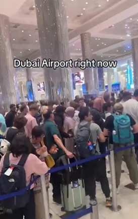 ما حقيقة مغادرة المسافرين مطار دبي عقب التحذيرات الأمريكية والأوروبية؟