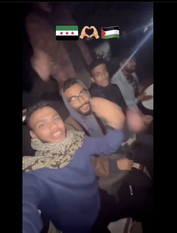 فيديو احتفال الفلسطينيين في غزة قديم بسقوط بشار الأسد وليس له علاقة بالأكراد