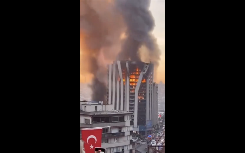 انتشار فيديو مولد بالذكاء الاصطناعي لقصف إيران فندق في تركيا