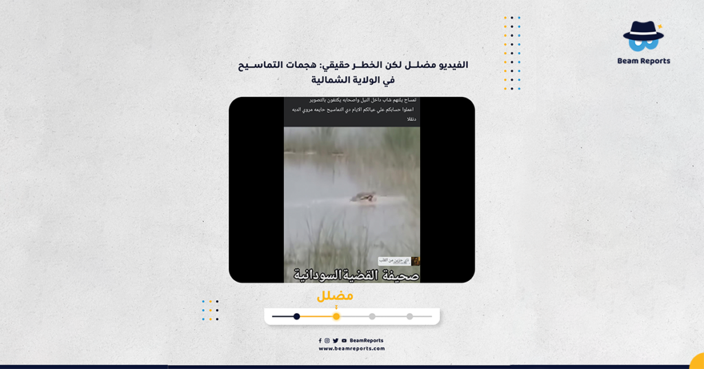 الفيديو مضلل لكن الخطر حقيقي: هجمات التماسيح في الولاية الشمالية