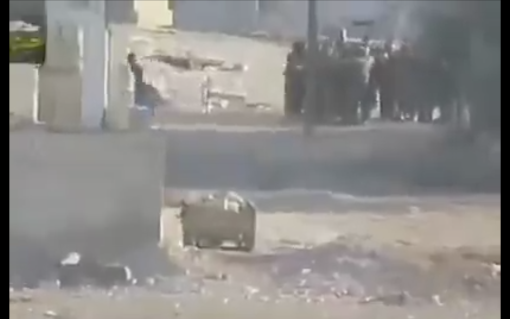 انتشار فيديو قديم من سوريا مع الادعاء أنه استهداف لجيش الاحتلال