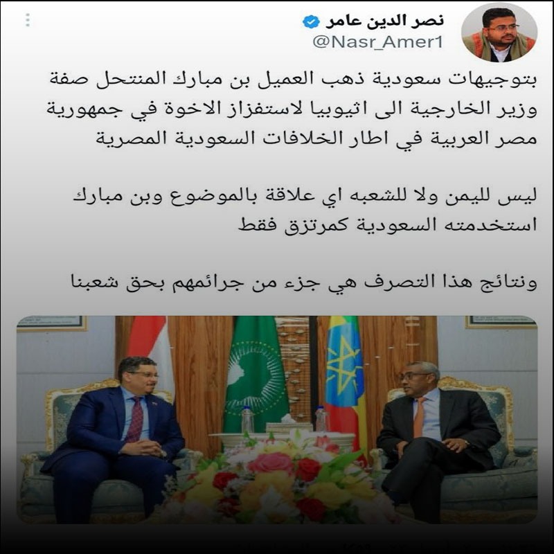 الإجراءات المصرية ليس لها علاقة بزيارة وزير الخارجية لأثيوبيا