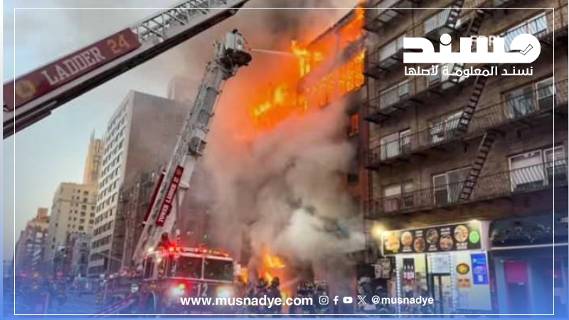 الفيديو لحرائق في مانهاتن في أمريكا وليس من إسرائيل بعد قصفها من قبل حزب الله