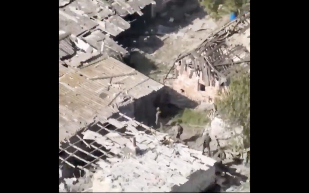 انتشار فيديو لانفجار في جنود عام 2024 وليس حديثًا