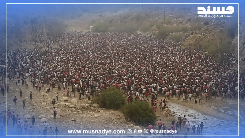 ما حقيقة الصورة المتداولة لحشود من الأفارقة على الحدود اليمنية السعودية؟